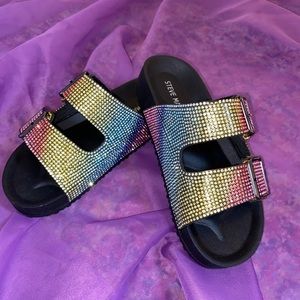 NWOT Steve Madden Slides.